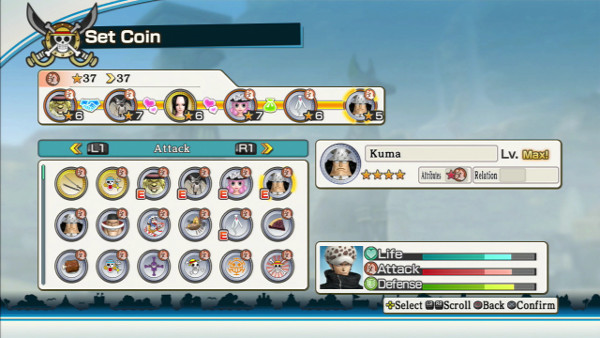 One Piece Pirate Warriors 2 coin system.jpg